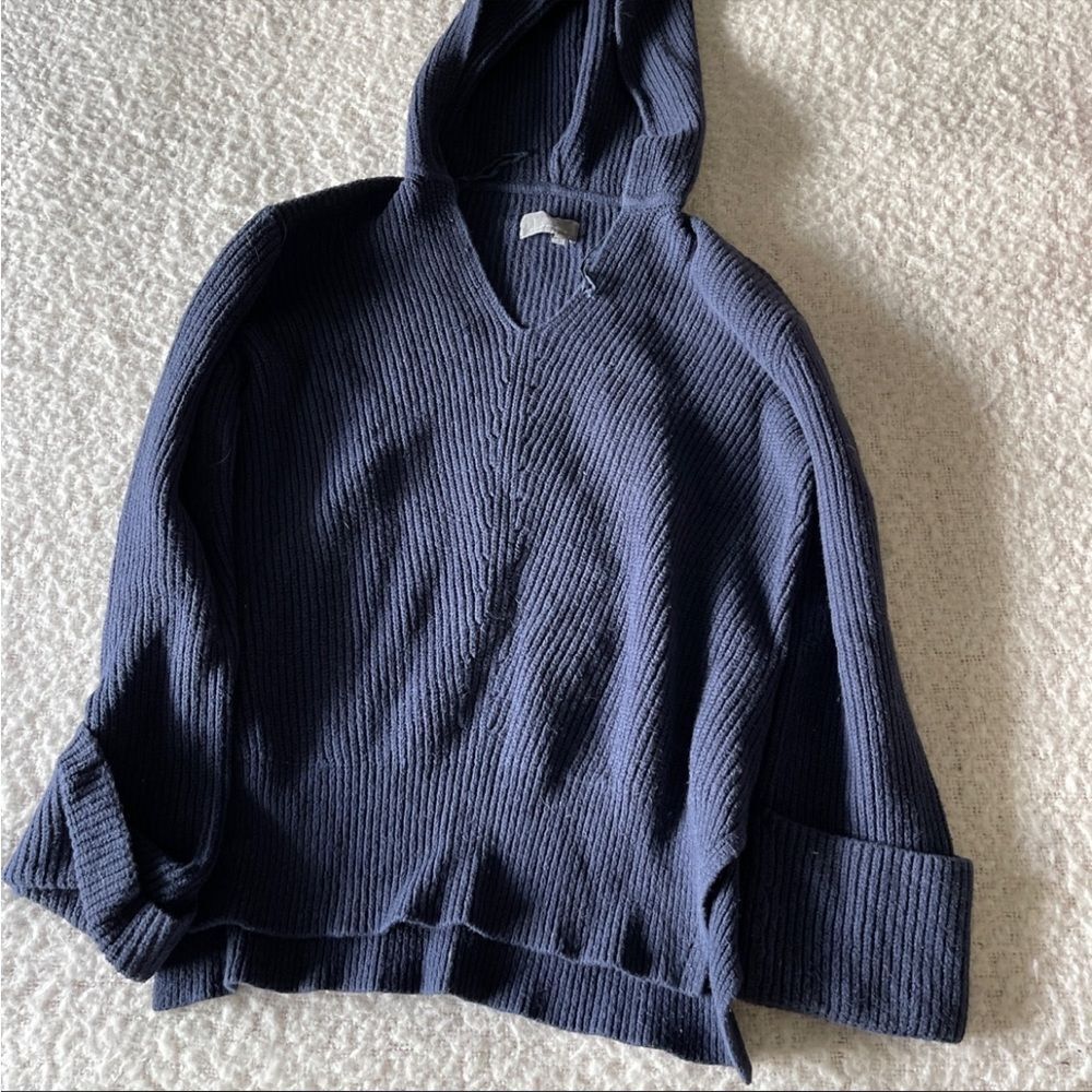 By Anthropologie hooded sweater xs